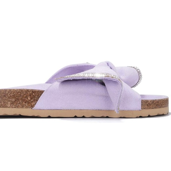 Cape Robbin JOMO Pomelo Flat Sandals Slides - Picture 3 of 4